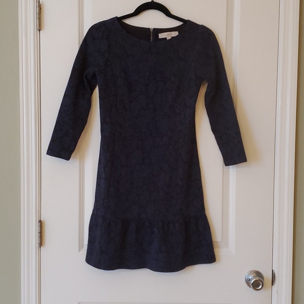 Loft Jacquard Dress